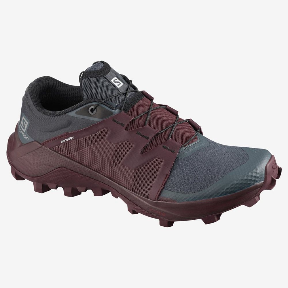 Salomon WILDCROSS Zapatillas Trail Running Mujer - Tinta China - Colombia (96742-LCRZ)